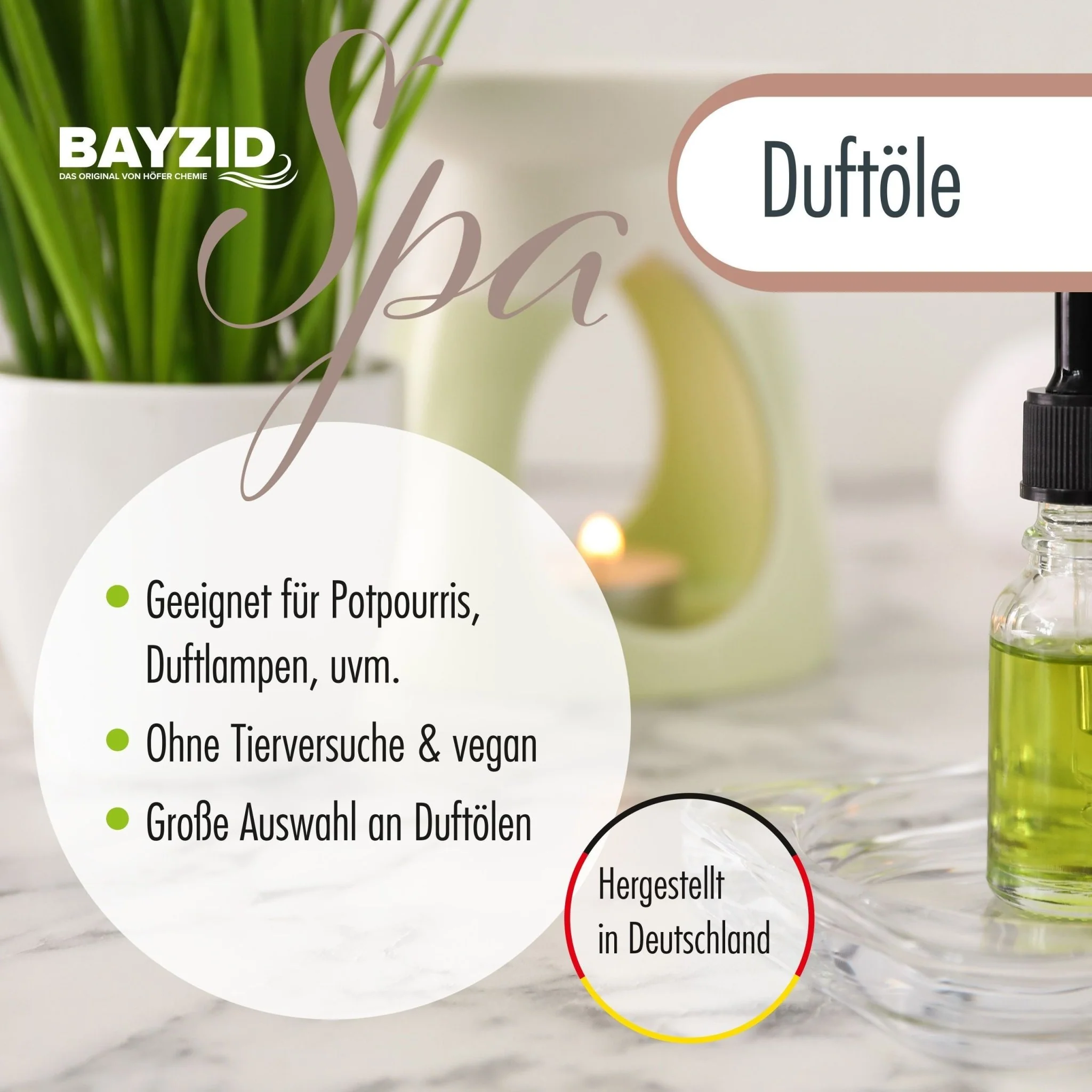 4 x 10 ml BAYZID® SPA Duftöl-Set Nr. 7 - Image 3