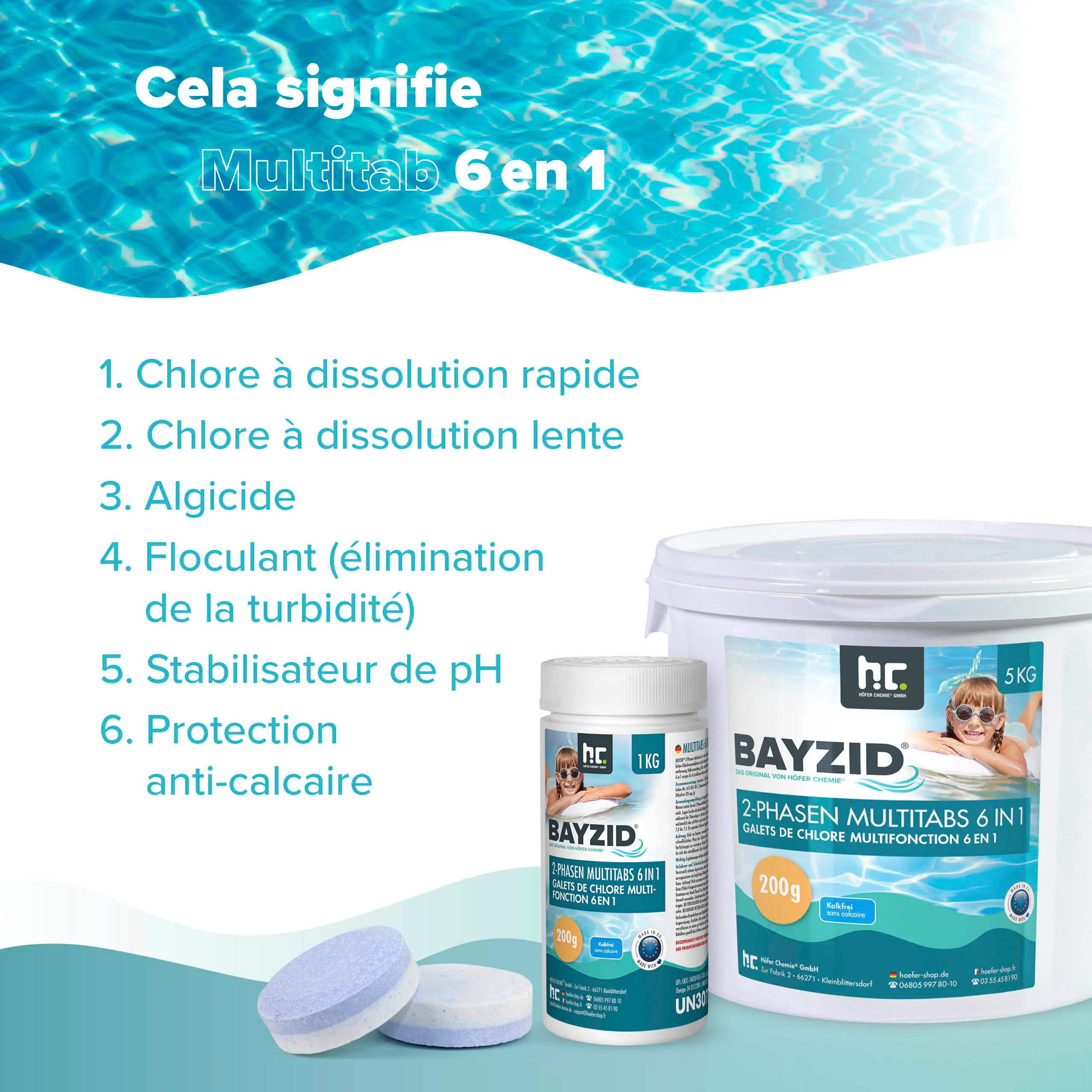 5 kg BAYZID® 2-Phasen-Multitabs 200g 6in1 im Eimer - Image 10
