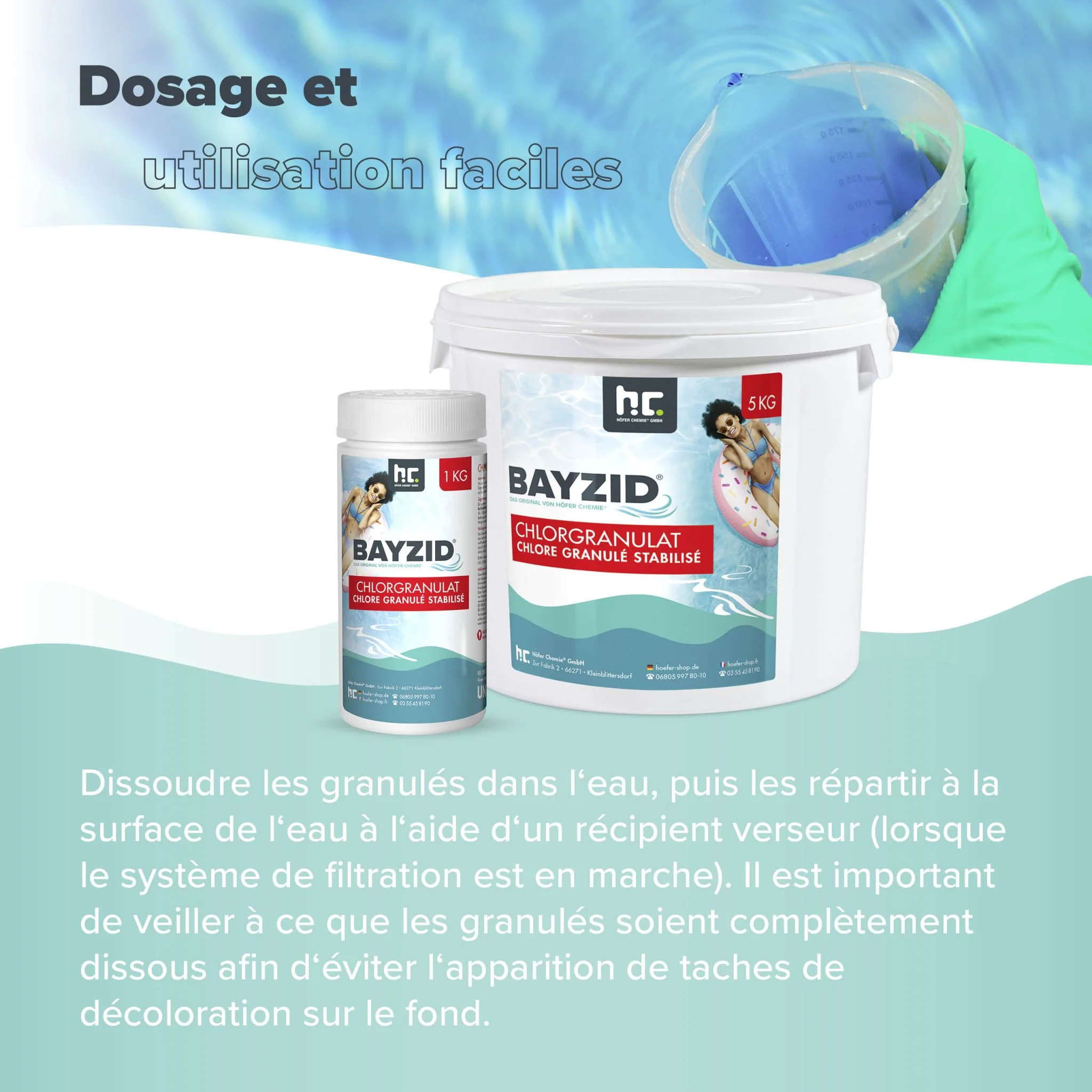 5 kg BAYZID® Chlorgranulat für Pools - Image 12