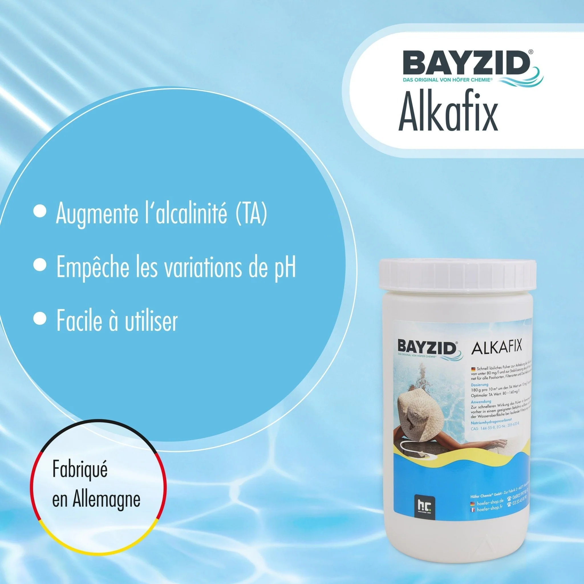 5 kg BAYZID® Alkafix zur Anhebung der Alkalinität (TA) in Eimer - Image 15