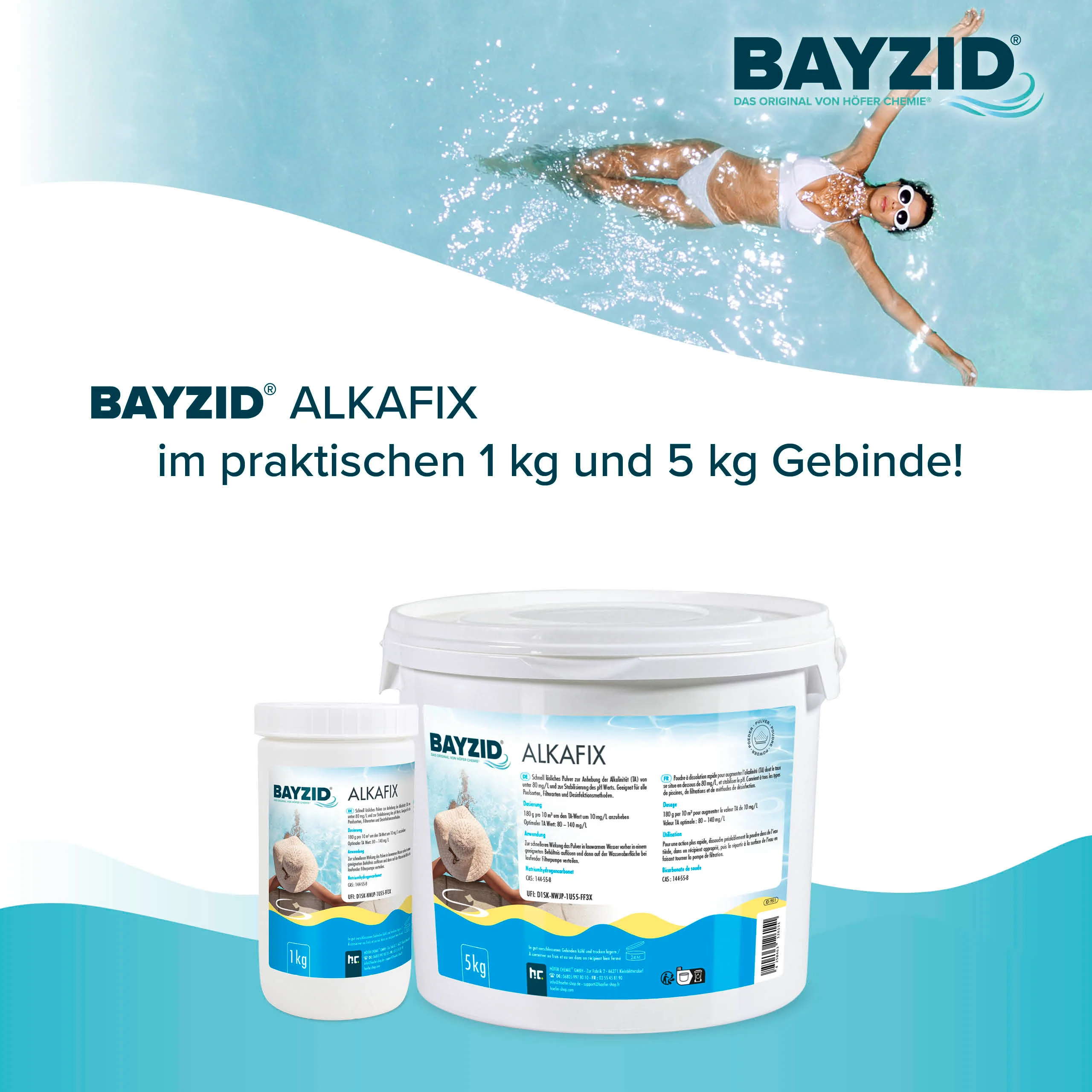 5 kg BAYZID® Alkafix zur Anhebung der Alkalinität (TA) in Eimer - Image 6