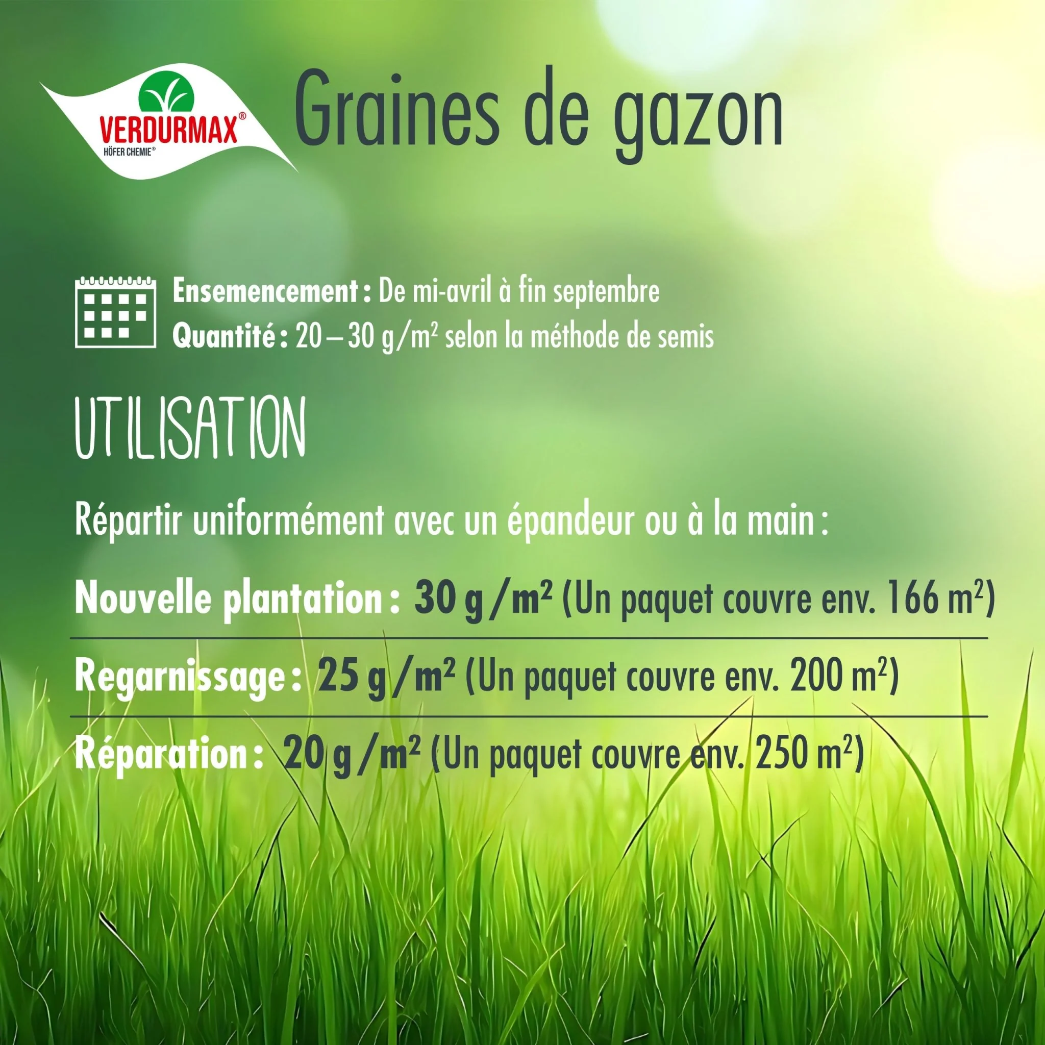 5 kg VERDURMAX® Rasensamen - Image 7
