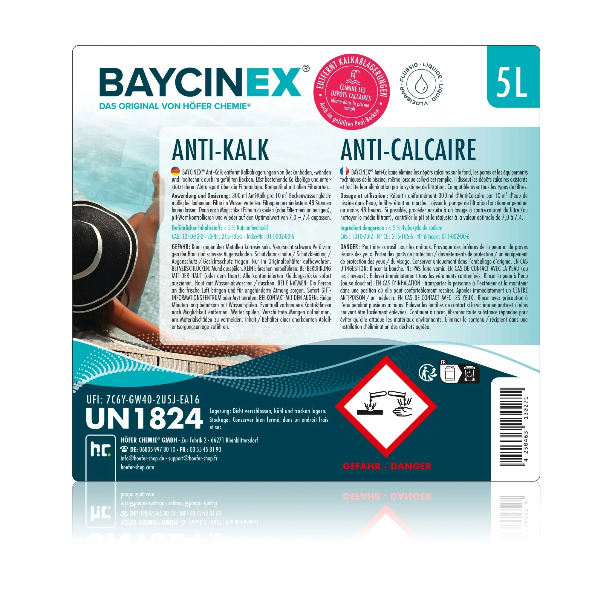 5 L BAYCINEX® Anti-Kalk für Pools - Image 12