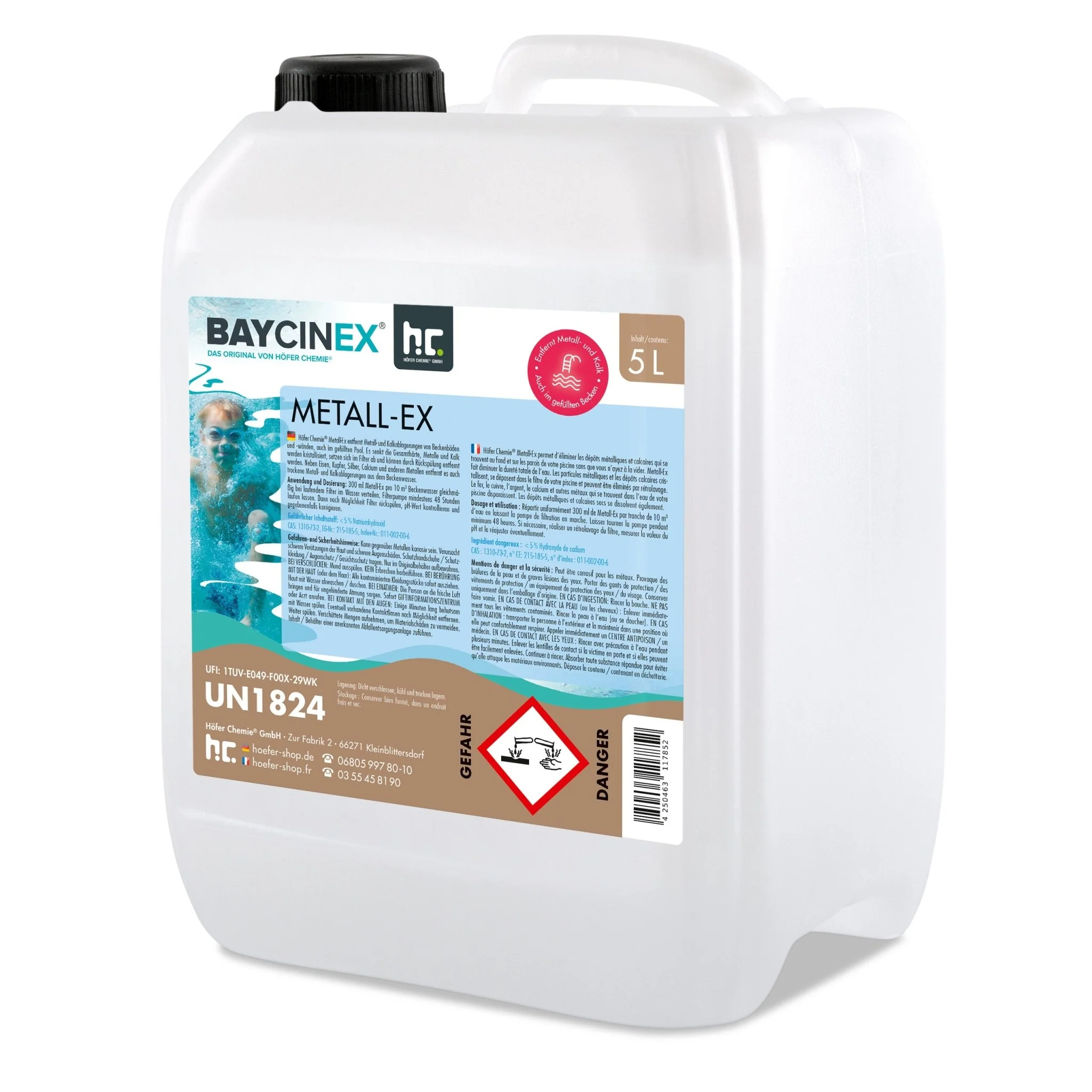 5 L BAYCINEX® Metall-Ex im praktischen Kanister - Image 3