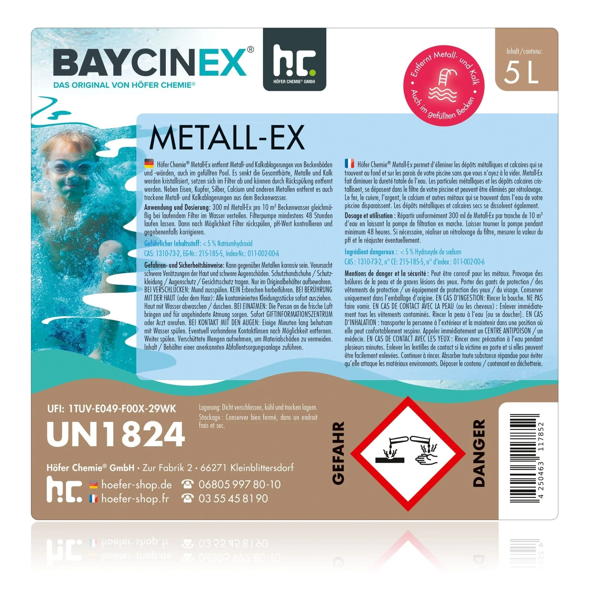 5 L BAYCINEX® Metall-Ex im praktischen Kanister - Image 7