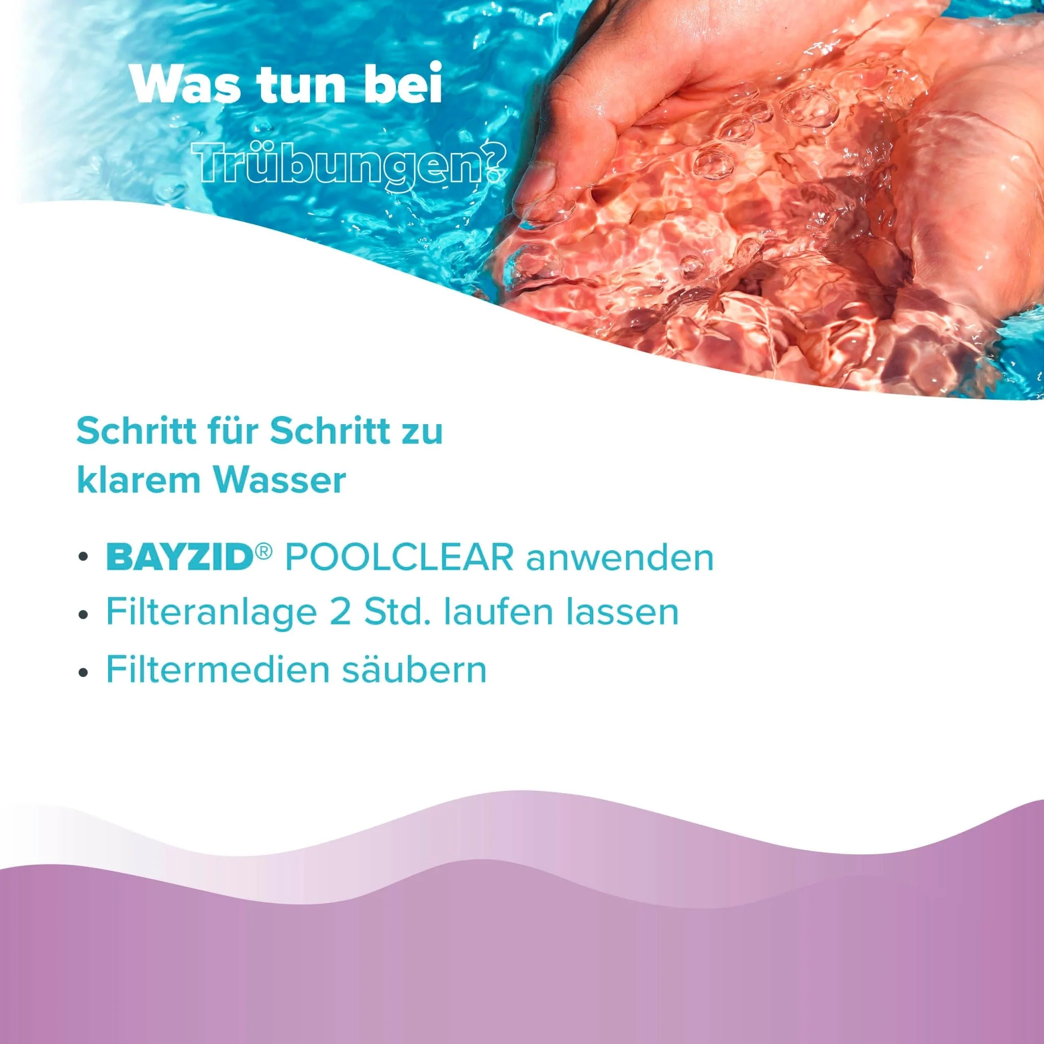 5 L BAYZID® Poolclear - Trübungsbeseitigung für Pool-Filter mit Kartuschen & Filterballs - Image 6