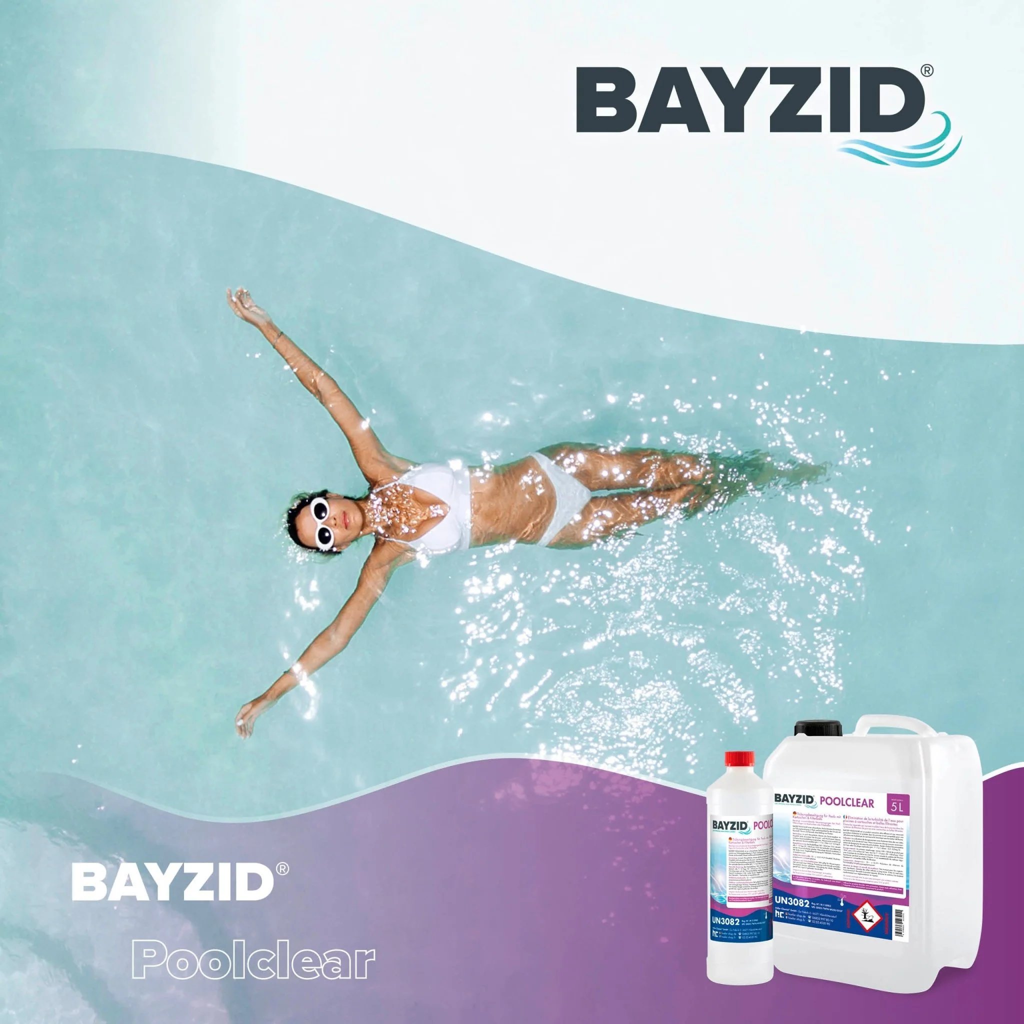 5 L BAYZID® Poolclear - Trübungsbeseitigung für Pool-Filter mit Kartuschen & Filterballs - Image 7