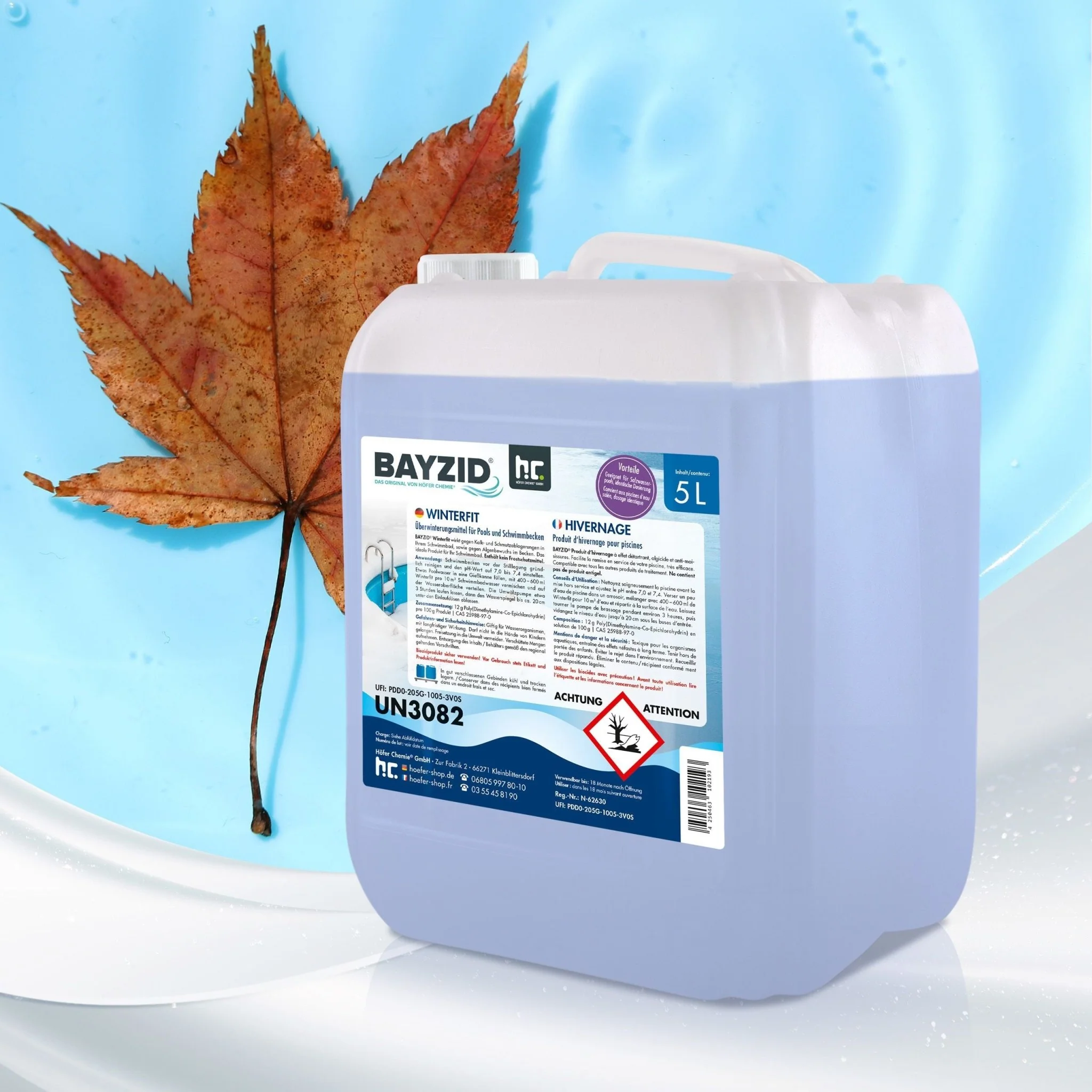 5 L BAYZID® Winterfit Überwinterungsmittel für Pools in Kanister - Image 5