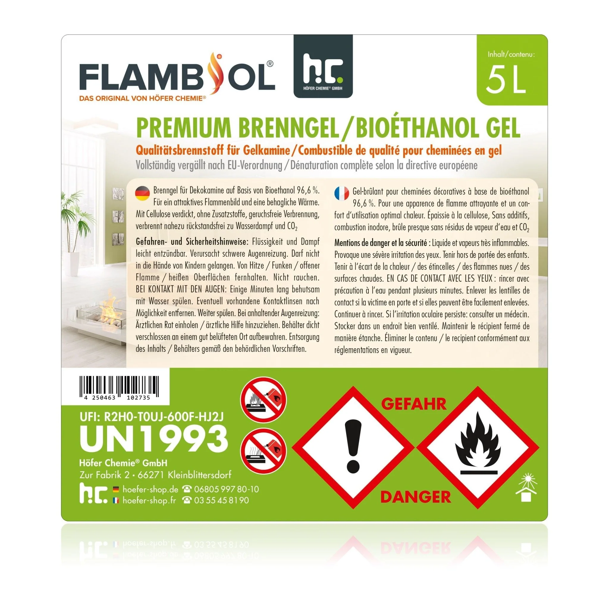 5 L FLAMBIOL® Premium Brenngel - Image 13