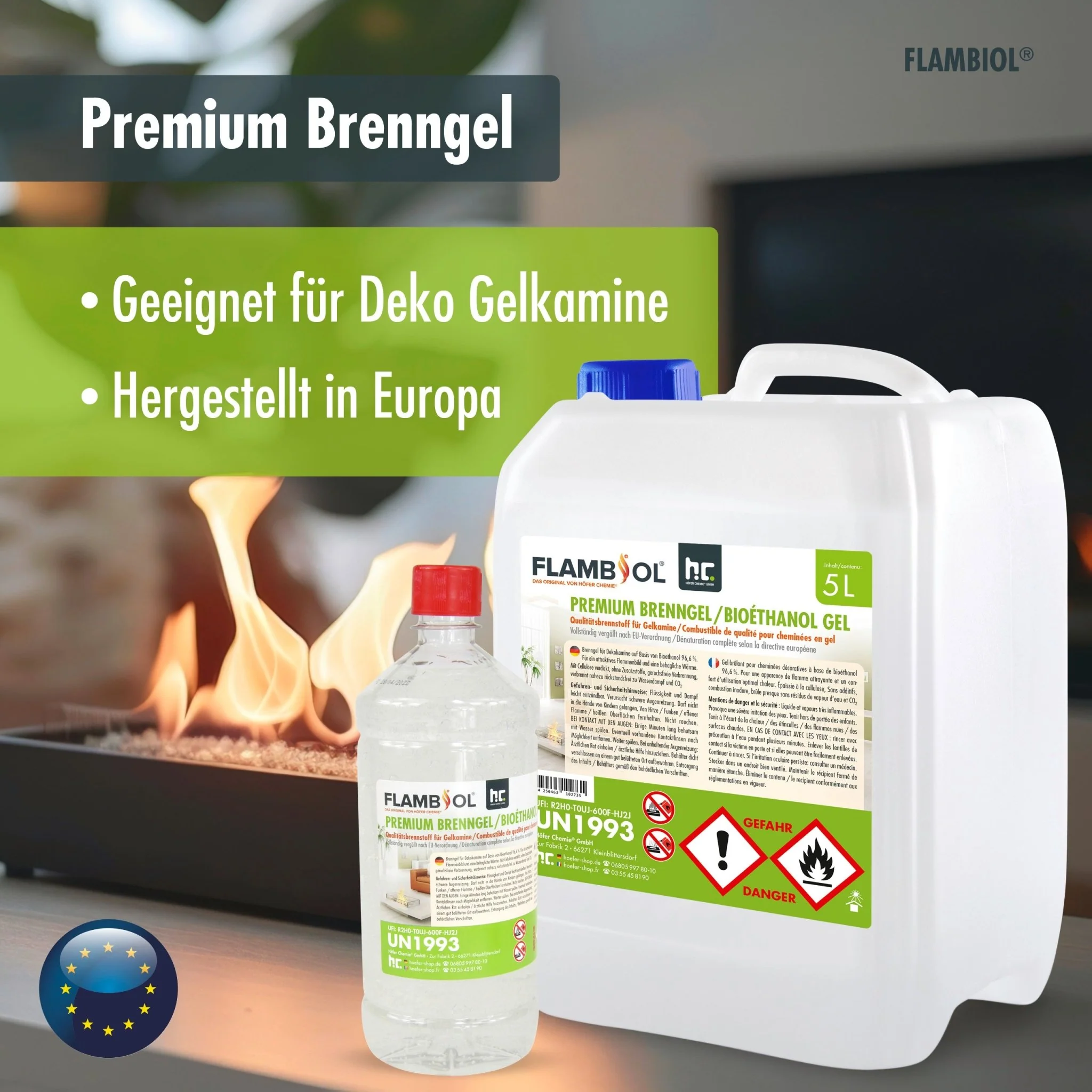 5 L FLAMBIOL® Premium Brenngel - Image 3
