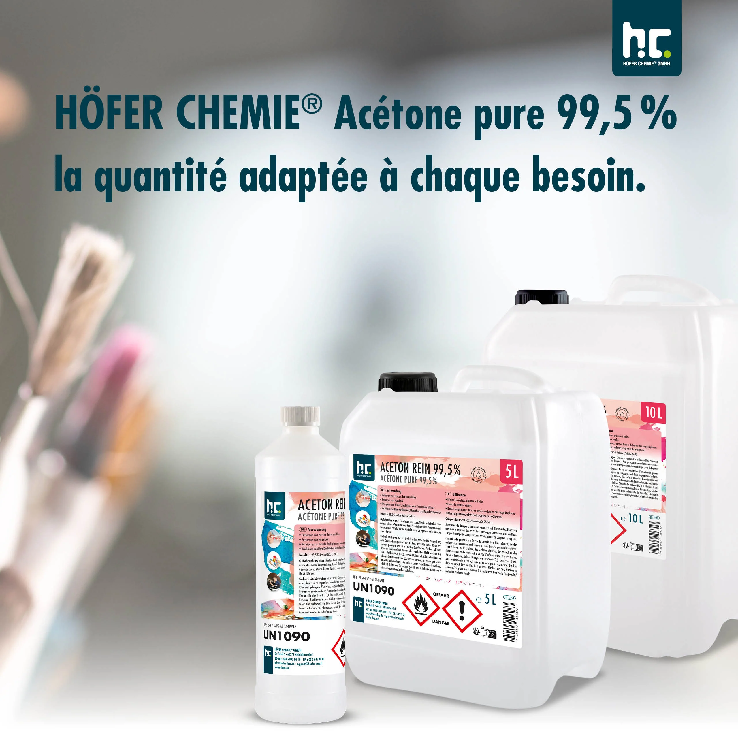 5 L Höfer Chemie® Aceton rein 99,5% in Kanister - Image 10
