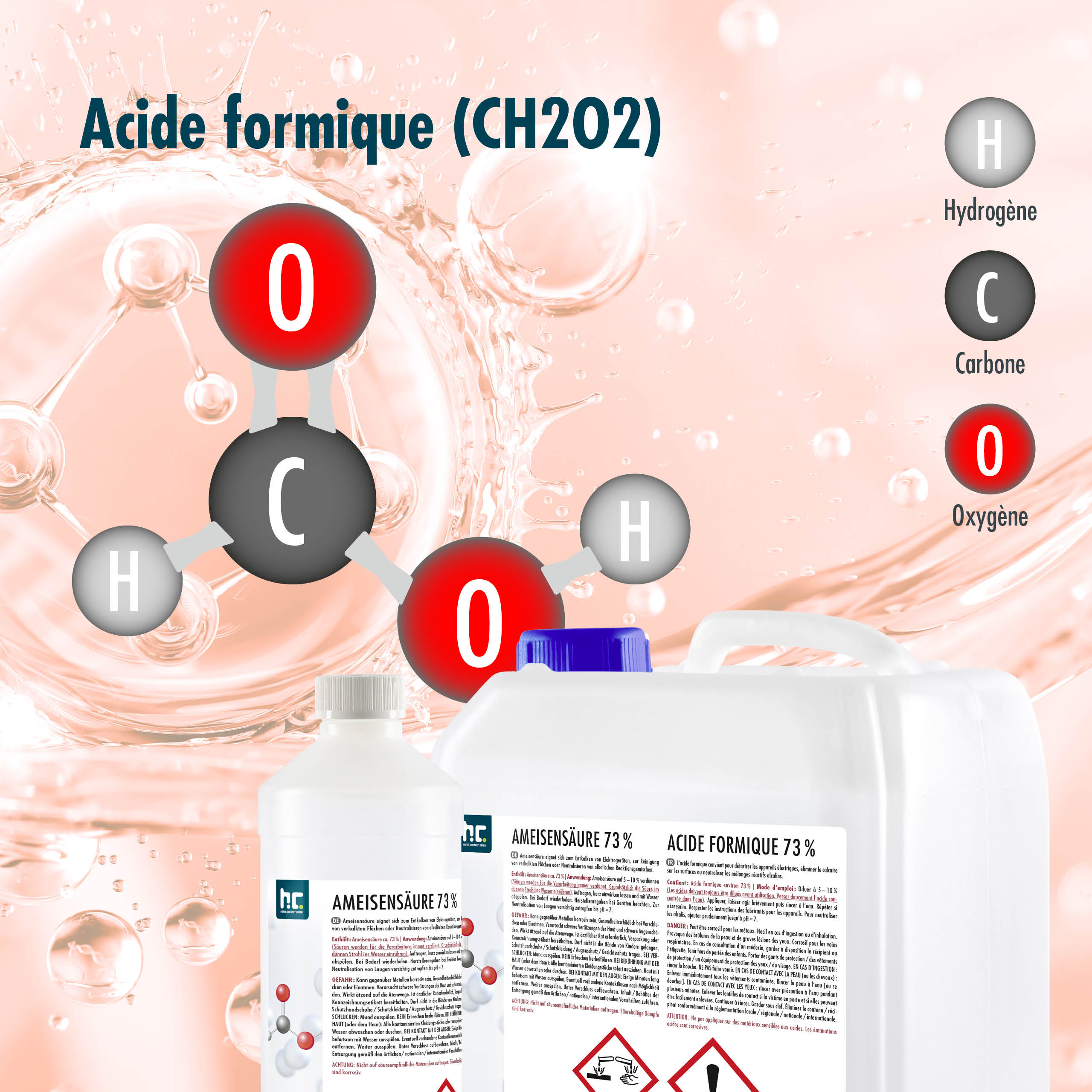 5 L Höfer Chemie® Ameisensäure 73% technische Qualität - Image 11