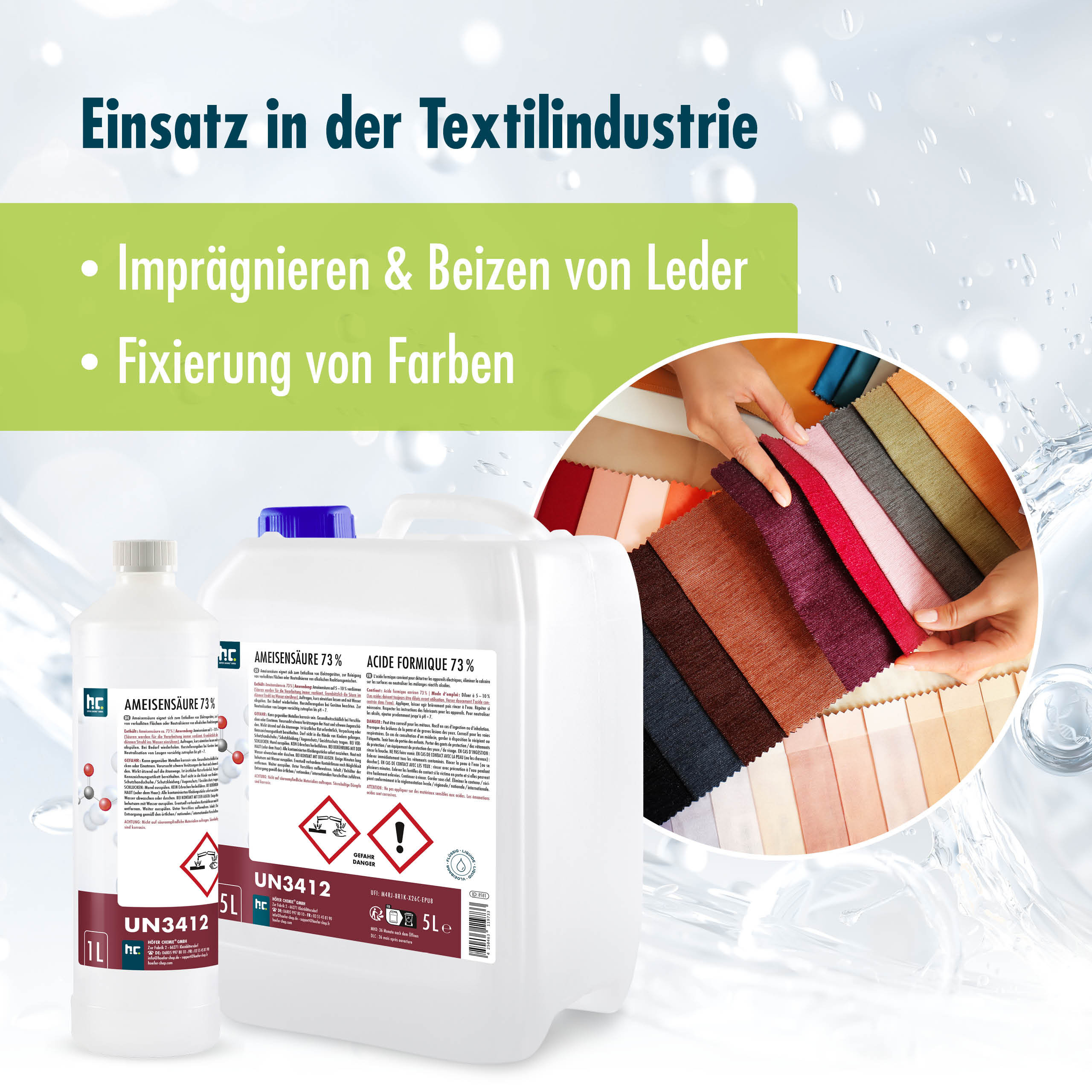 5 L Höfer Chemie® Ameisensäure 73% technische Qualität - Image 5