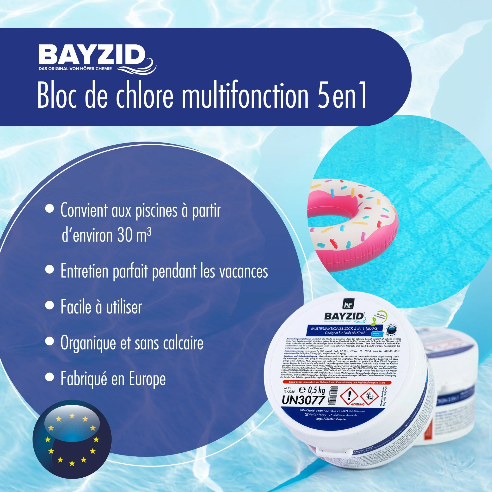 500 g BAYZID® Multiblock 5in1 für Pools - Image 6