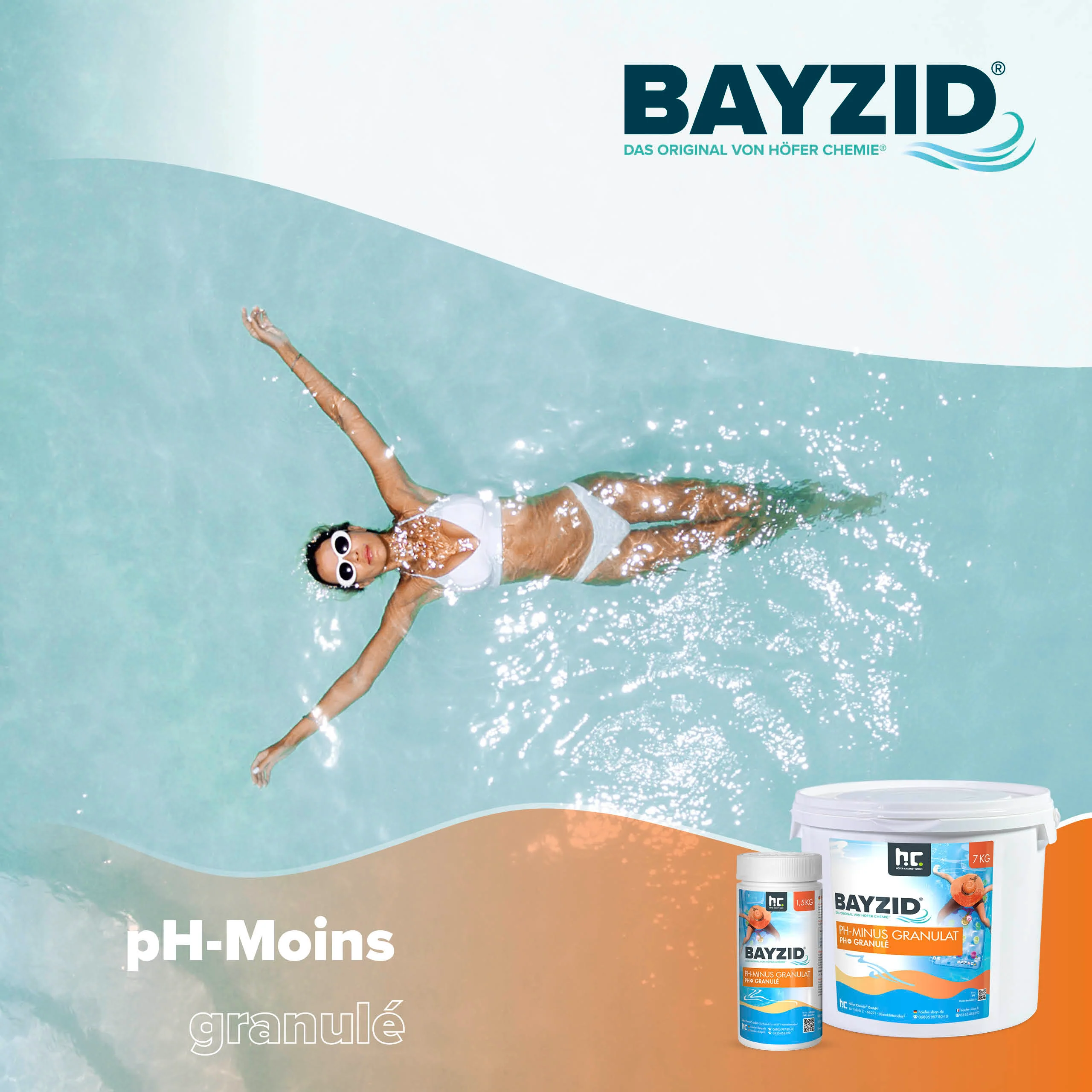 7 kg BAYZID® pH Minus Granulat für den Pool - Image 8