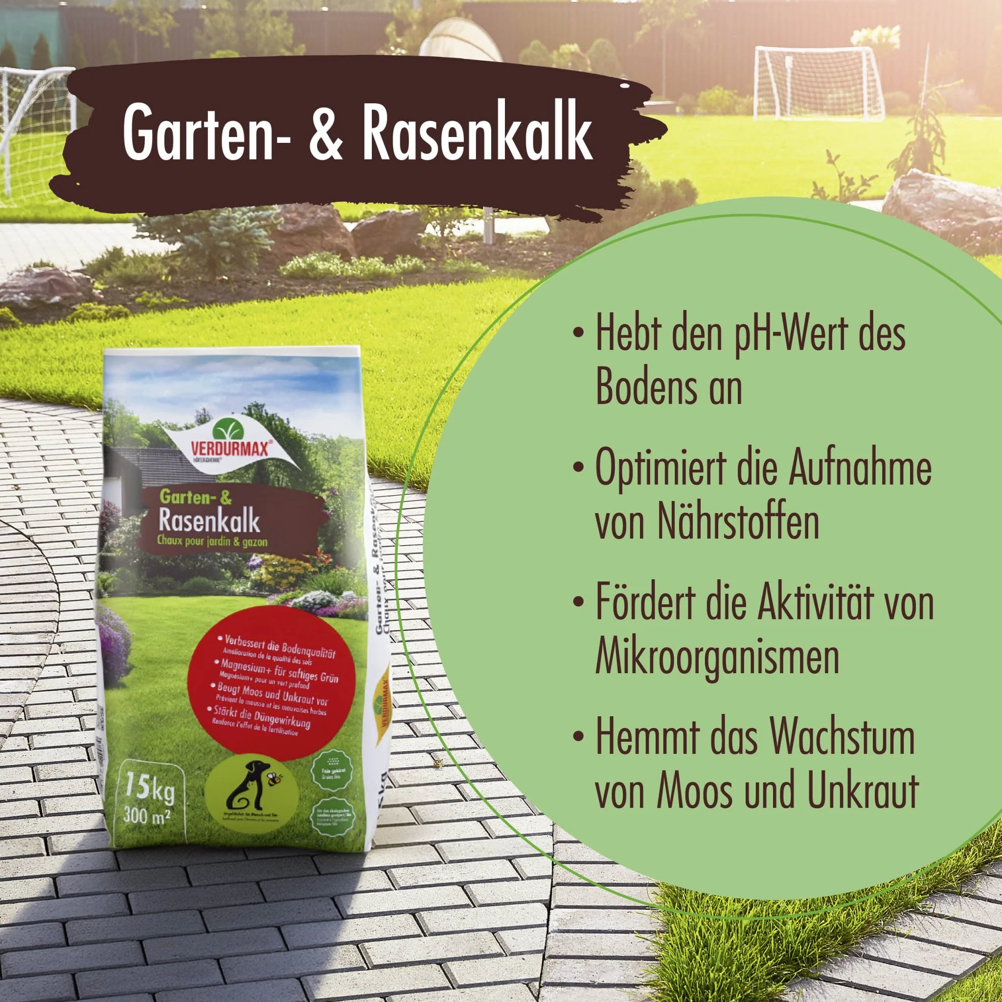 7 kg VERDURMAX® Garten- und Rasenkalk - Image 2