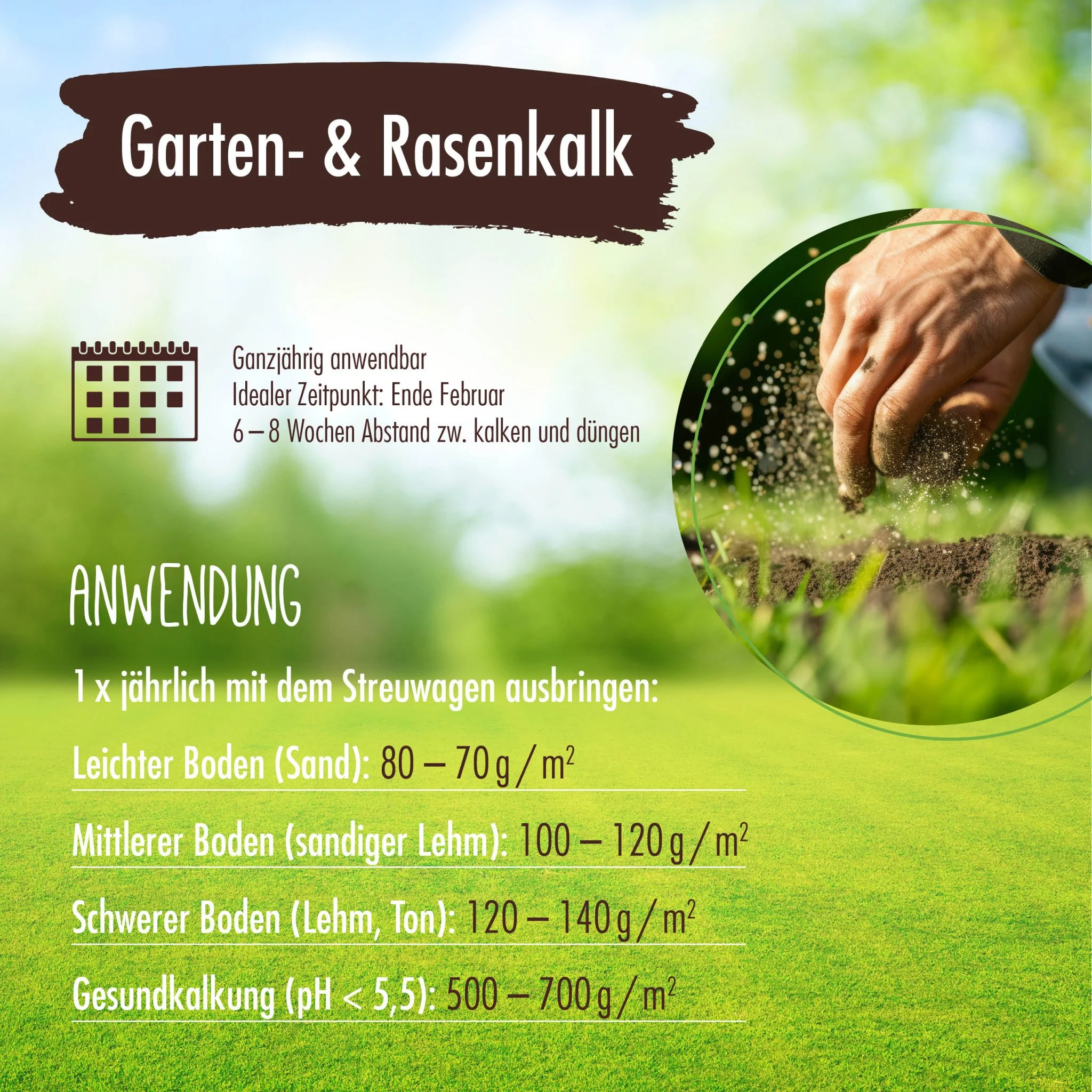 7 kg VERDURMAX® Garten- und Rasenkalk - Image 3