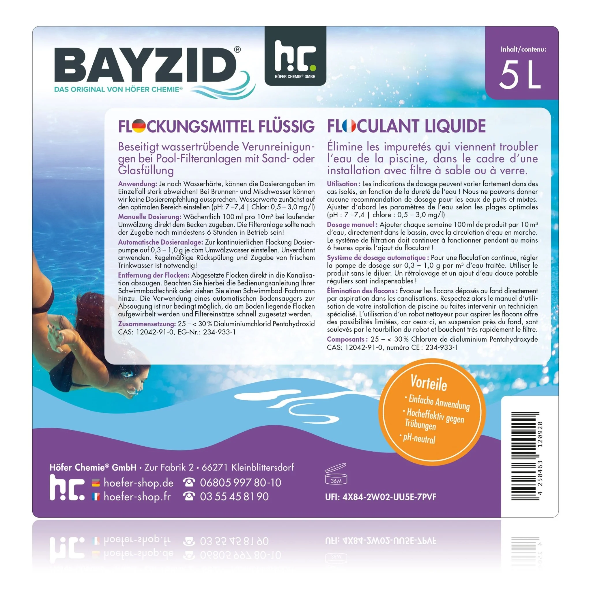 BAYZID® Anti Trübungs-Set für Pools mit Brunnenwasser - Image 4