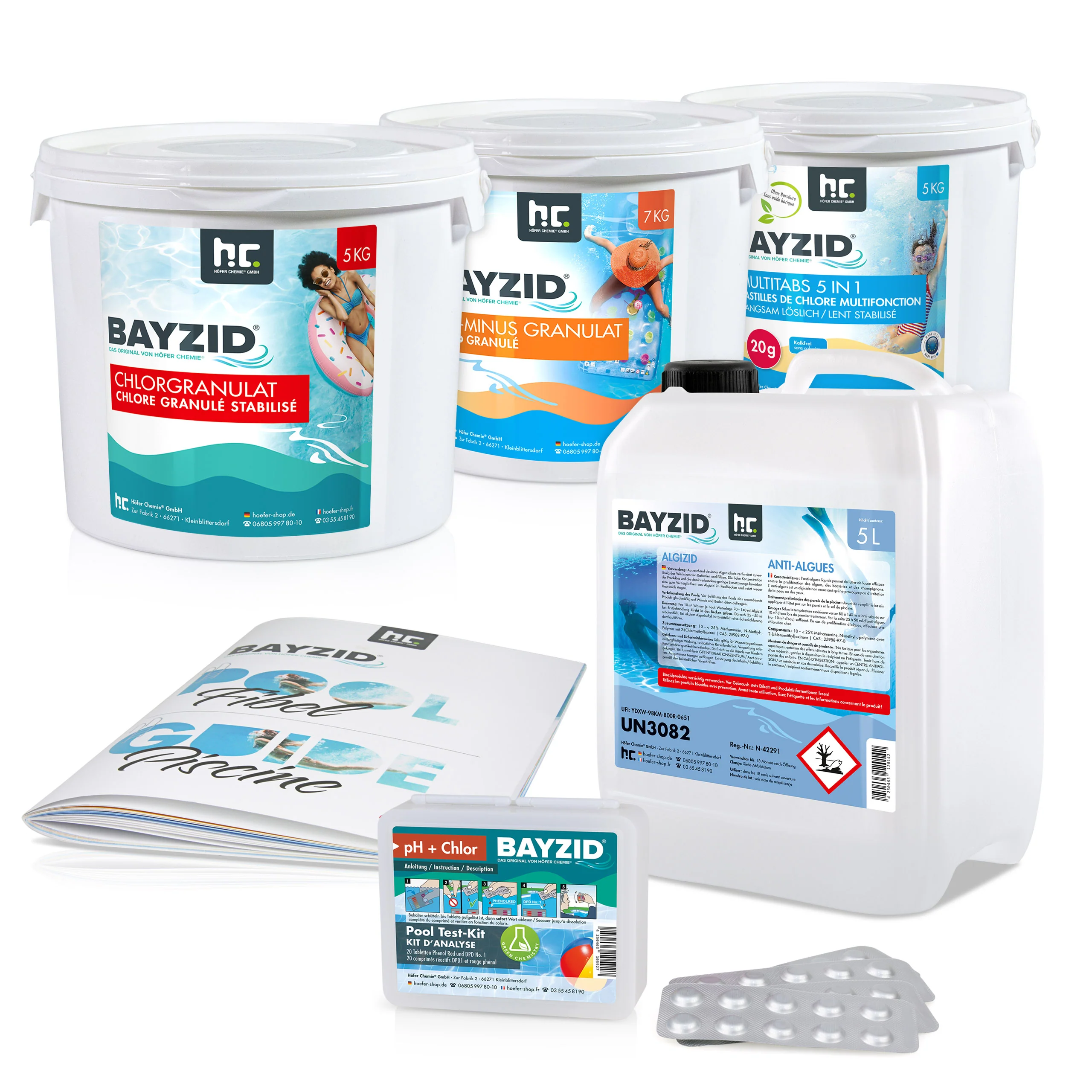BAYZID® Pool Saison-Set