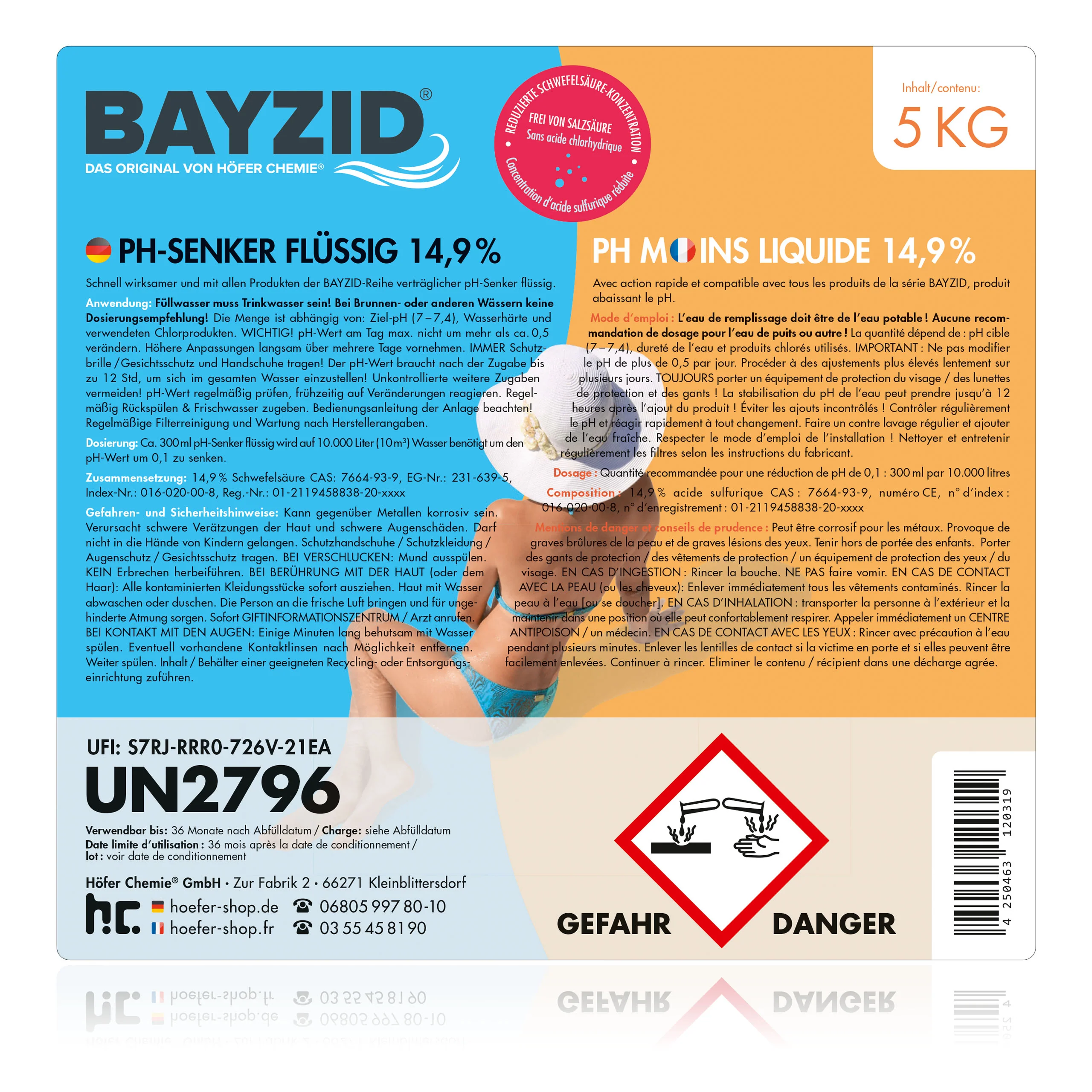 BAYZID® SOS-Set für grünes Poolwasser - Image 3