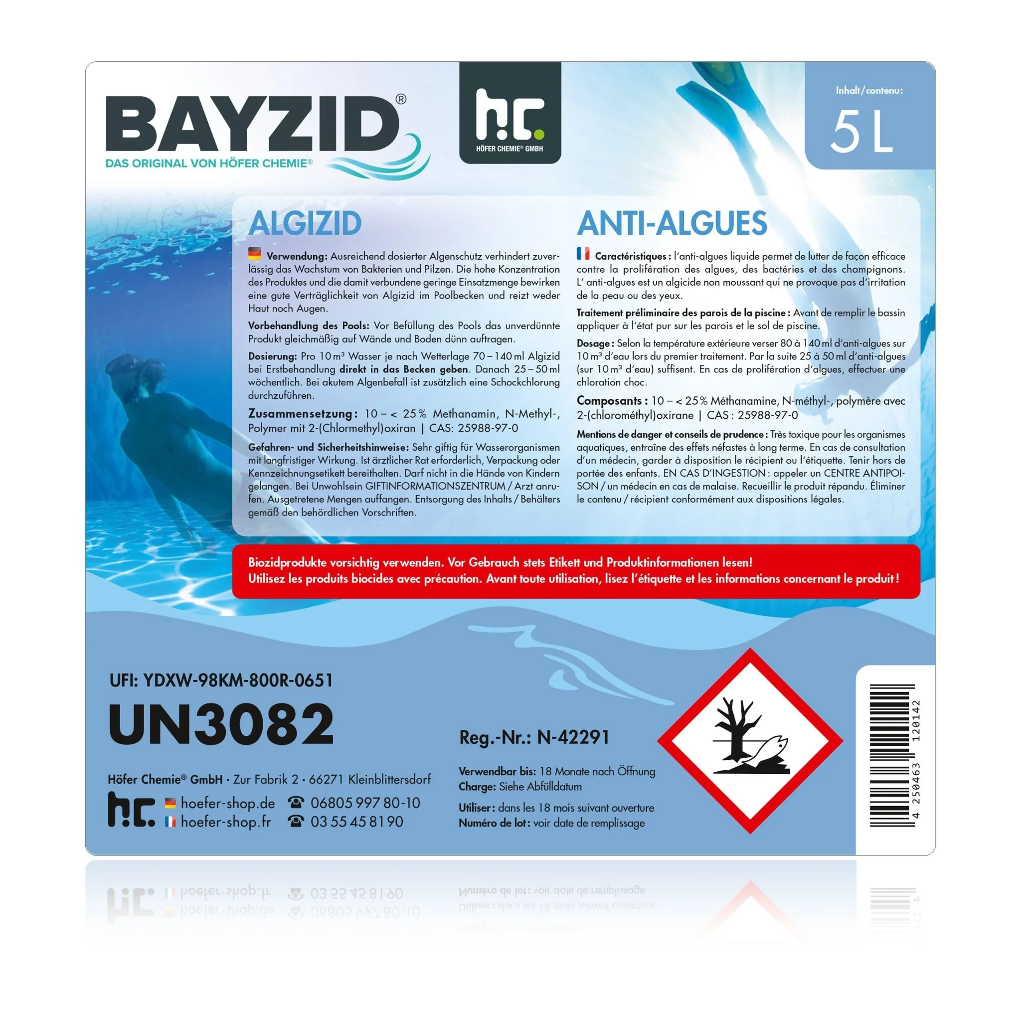 BAYZID® SOS-Set für grünes Poolwasser - Image 5
