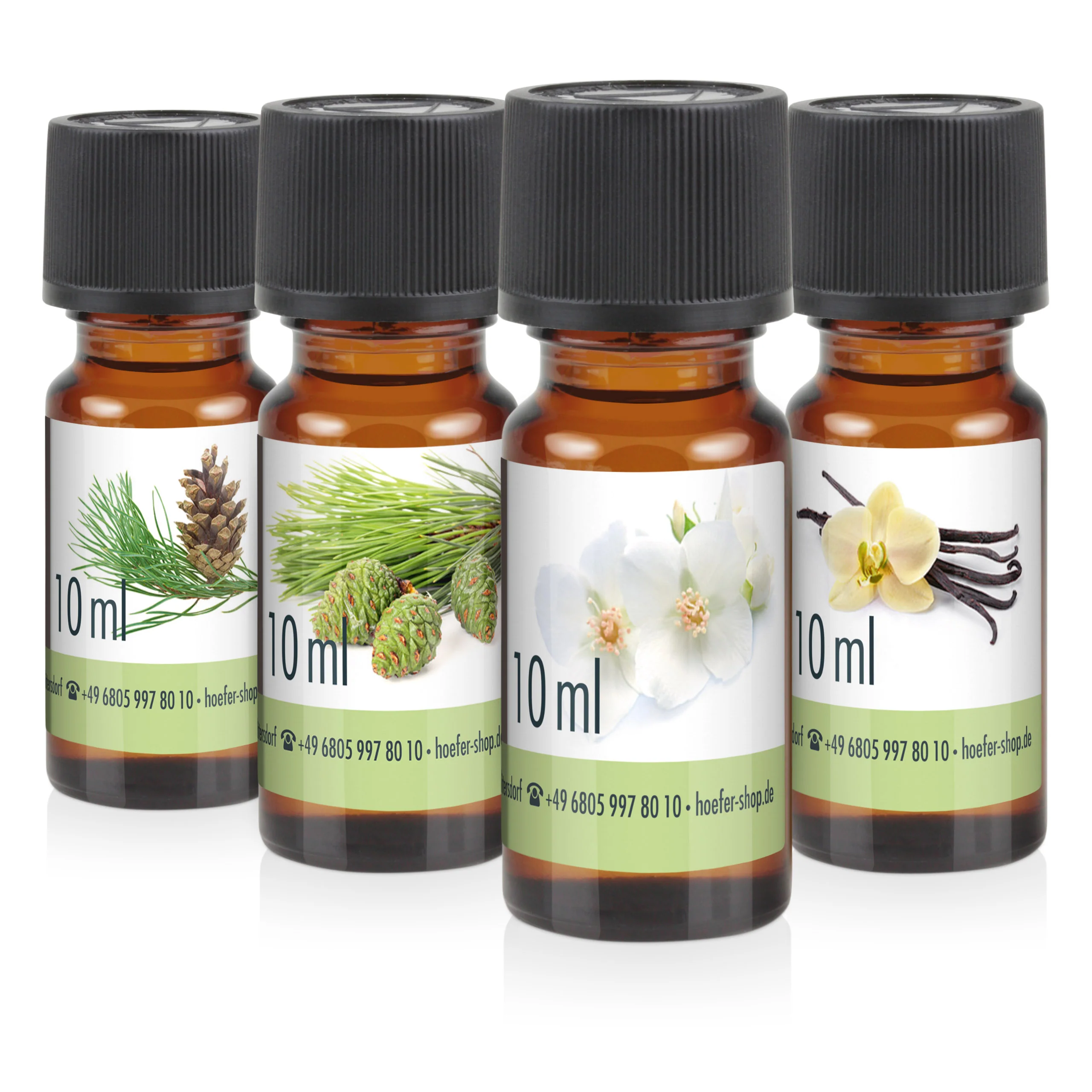 4 x 10 ml BAYZID® SPA Duftöl-Set Nr. 8