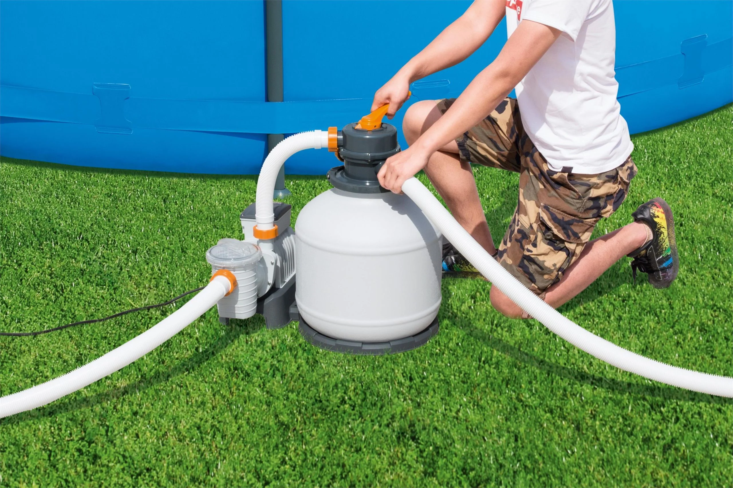 Bestway® Pool Sandfilteranlage mit Zeitschaltuhr - 5.678 l/h - Image 9