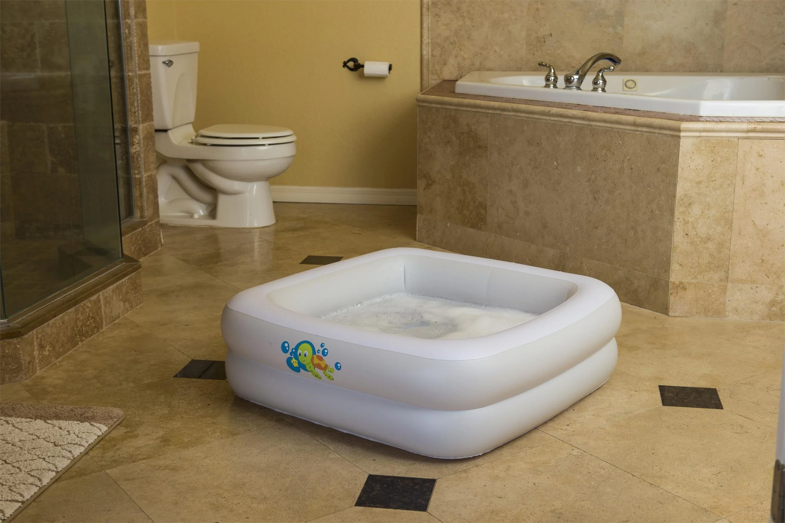 Up, In & Over™ Baby Duschbadewanne 86 x 86 x 25 cm - Image 4